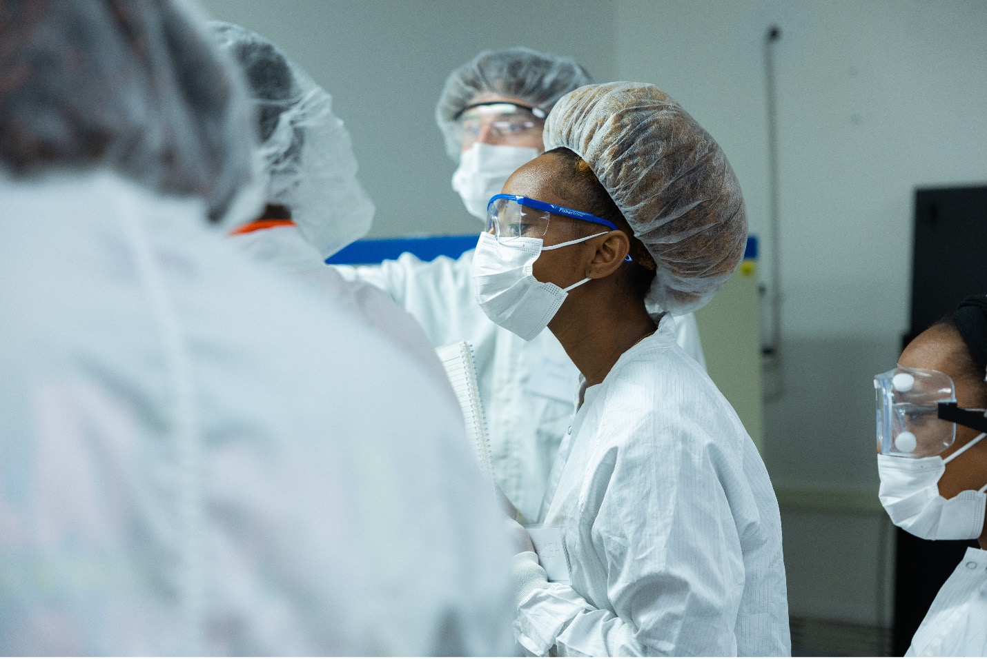 Students in a lab